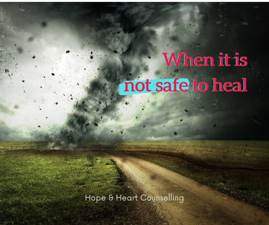 When it is not safe to heal illustration